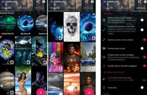 3D Parallax Backgroundȸ